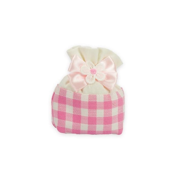 SACCHETTO QUADRETTO ROSA CAPPL 50-10